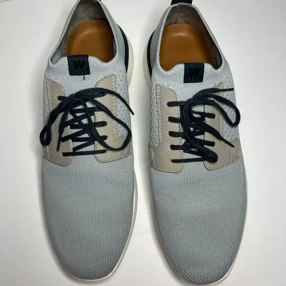 Wolf and Shepherd Swiftknit Lighweight Mesh Shoes Light Gray Size 11 - Picture 4 of 12